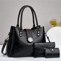 Élégance Handbag – 3-Piece Set (Bag, Clutch & Card Holder)