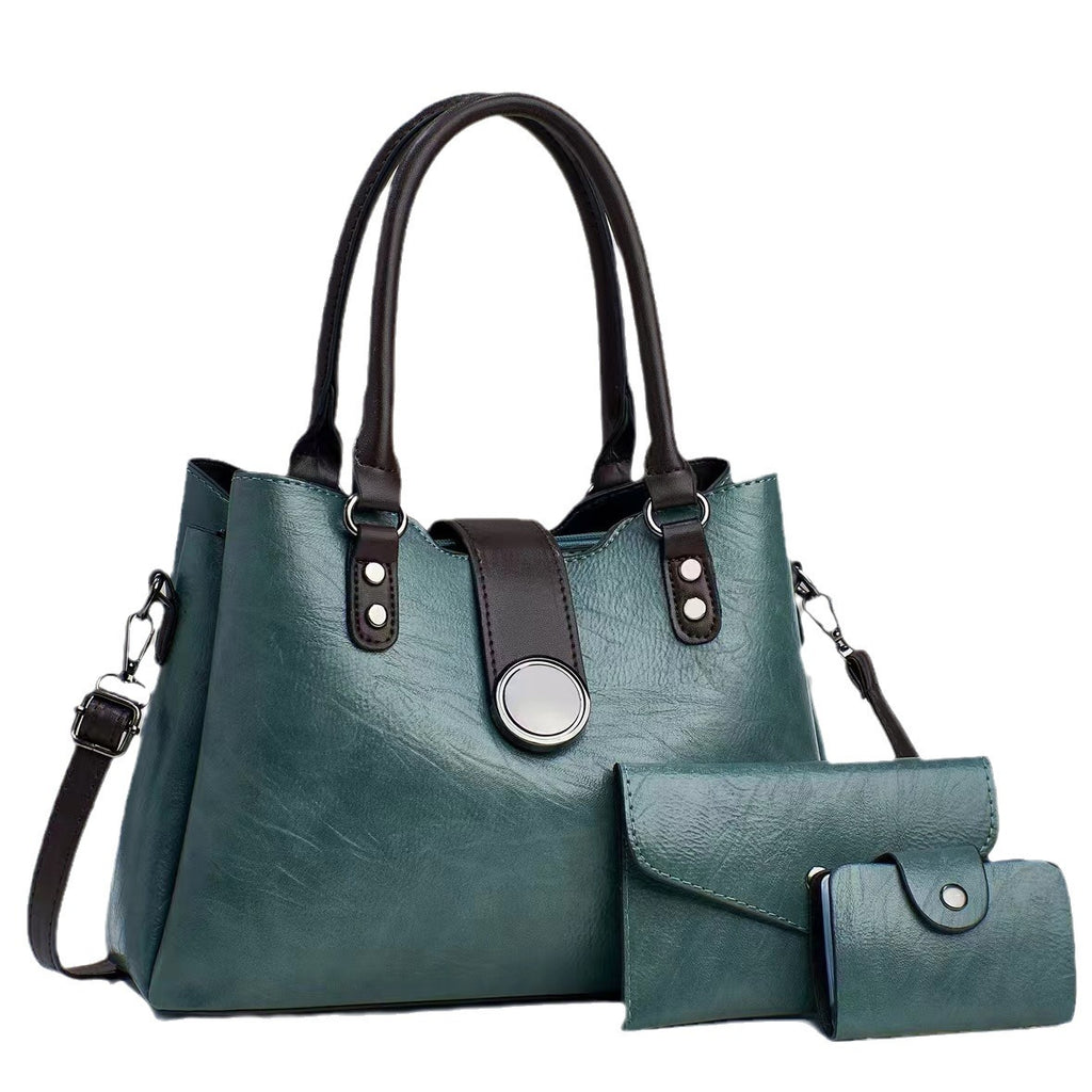 Élégance Handbag – 3-Piece Set (Bag, Clutch & Card Holder)